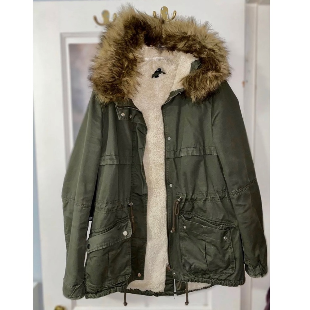 H&M FUR JACKET